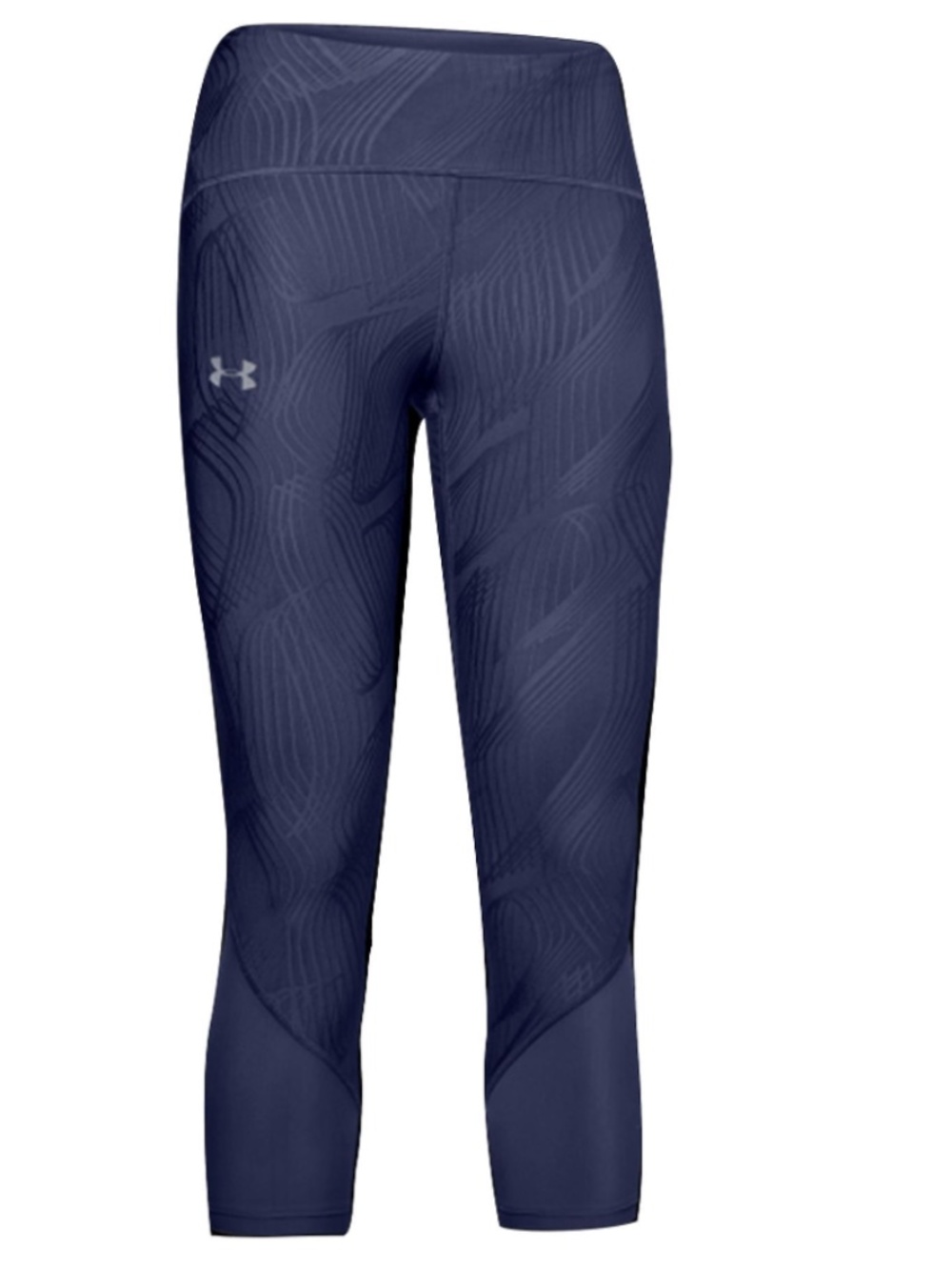 LN Under Armour Womens Fly Fast Jacquard Crop Leggings Tight (S)